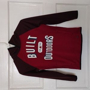Old Navy Kids Hoodie Size M (8) Dry-fit Red and Brown